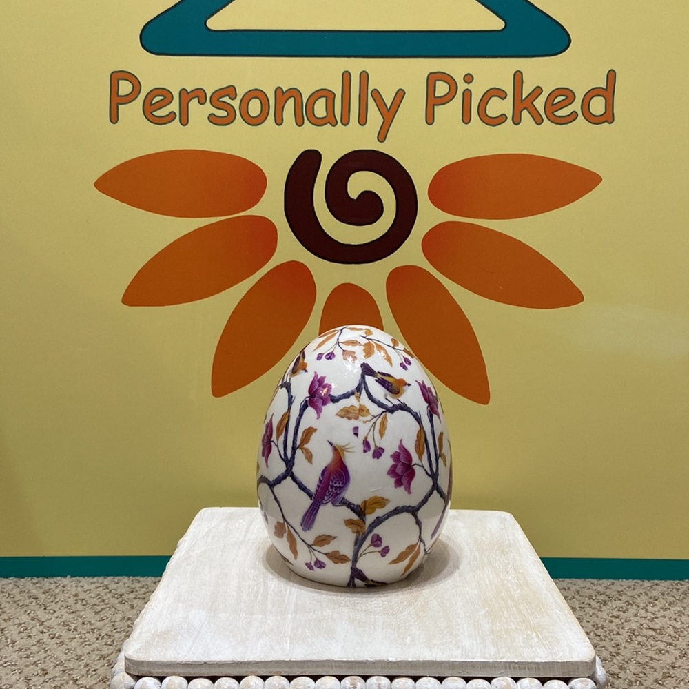 Concepts Floral Egg With Birds